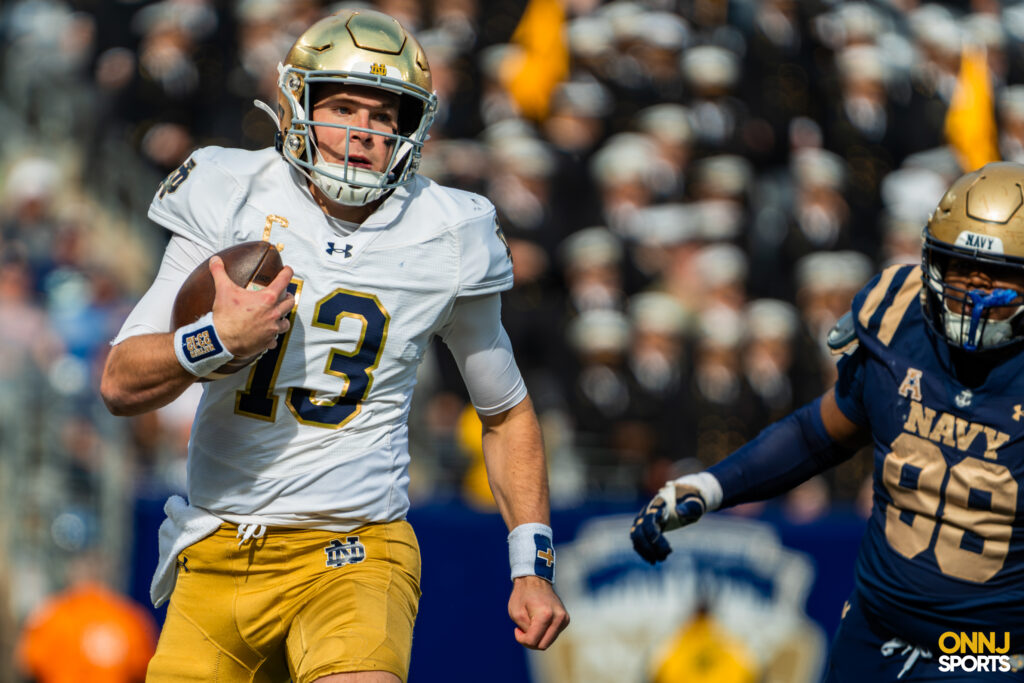 Notre Dame's Riley Leonard vs. Navy
