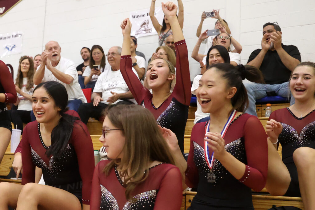 Wayne Hills gymnastics 2024 North Jersey Gymnastics League B Champions. (Photo courtesy Christopher Shannon)