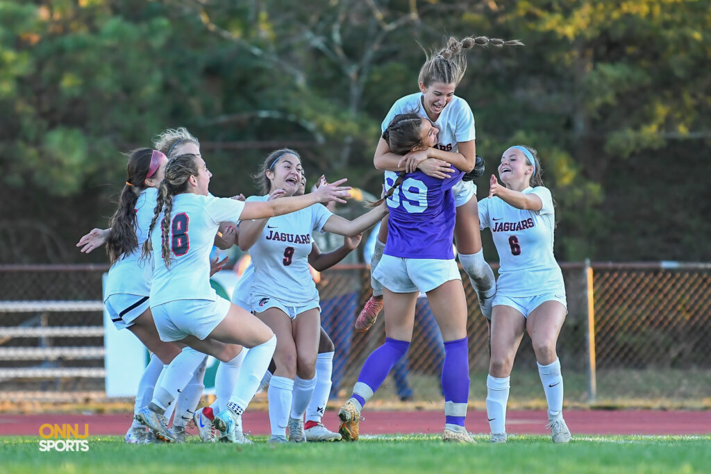 Jackson Memorial girls' soccer in the 2024 NJSIAA Central Jersey, Group 3 semifinals.
