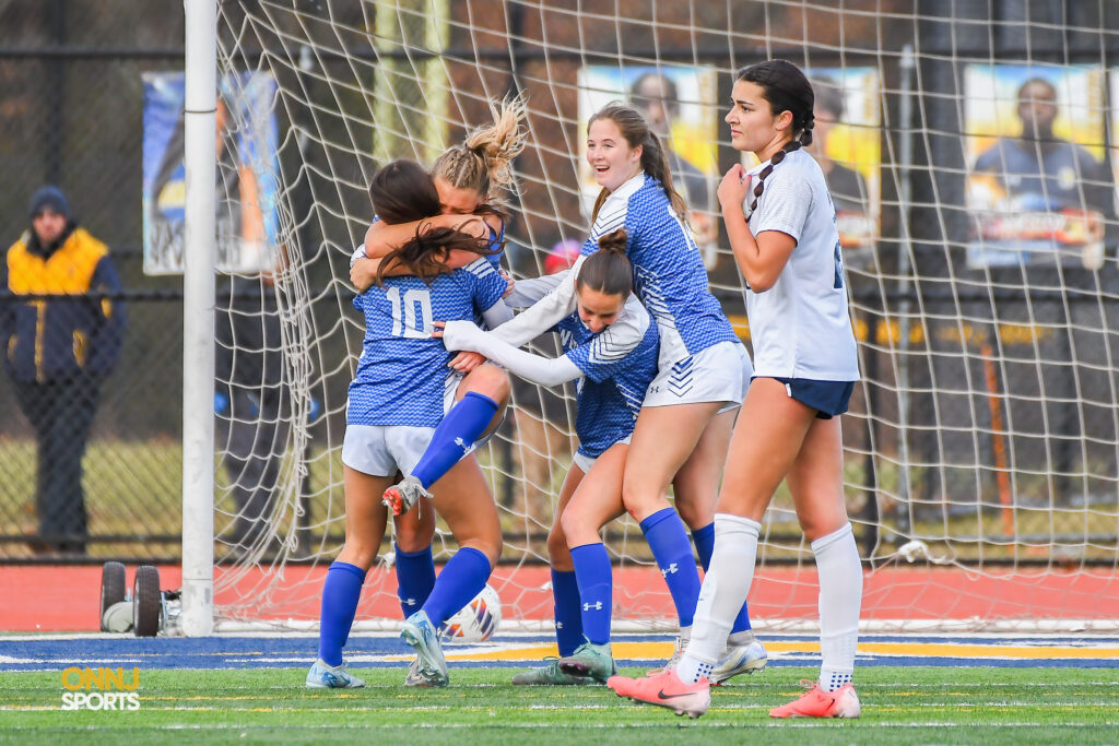 Westfield scores the game winning goal in the 2024 NJSIAA Girls Soccer Group 4 State Championship.