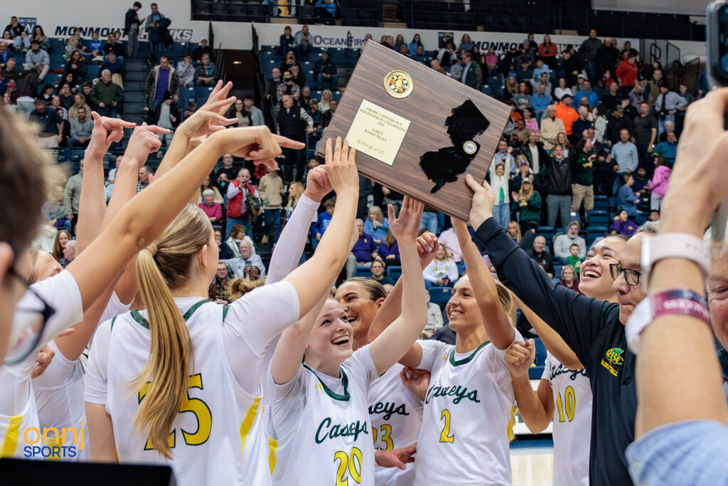 Red Bank Catholic wins the 2025 Shore Conference Girls Basketball Championship.
