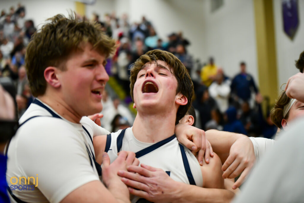Manasquan wins their 2025 NJSIAA Boys Basketball Group 2 playoff semifinal game against Camden.