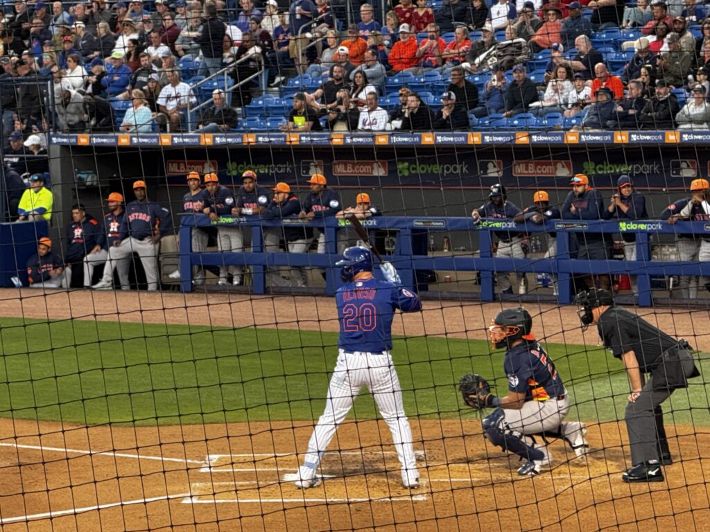 Pete Alonso, Mets Spring Training 2025.