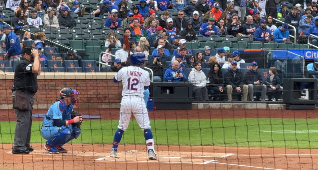 Francisco Lindor, 2025 New York Mets Home Opener