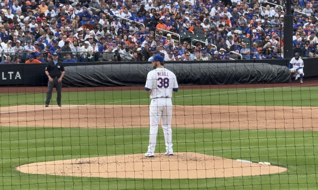Tylor Megill | New York Mets | April 2025 | Citi Field, Queens NY
