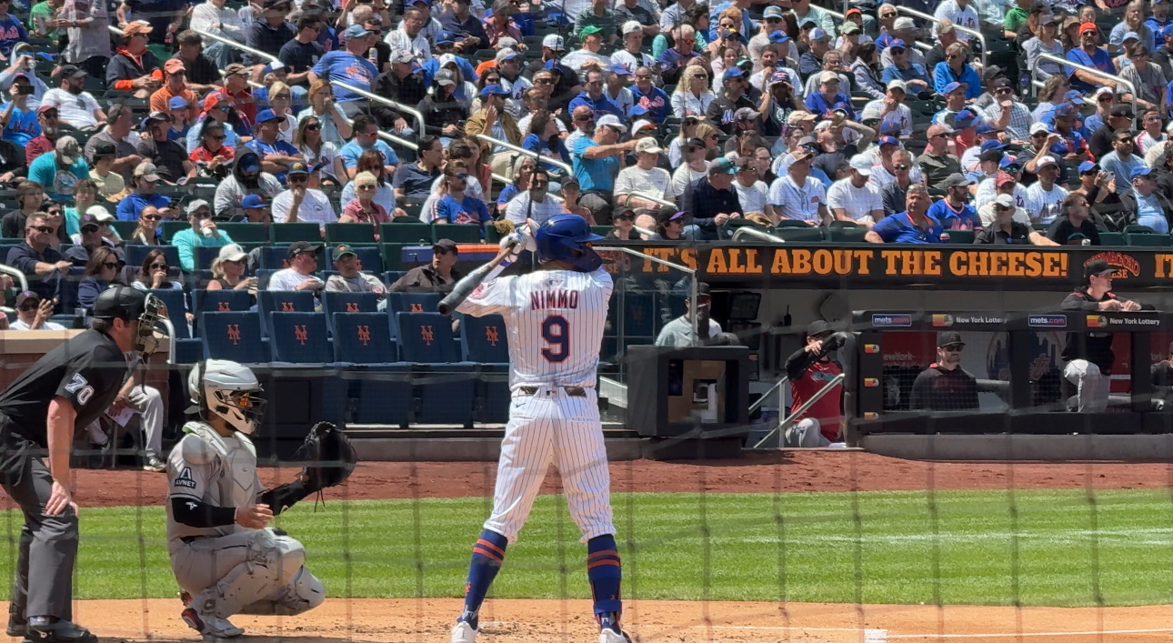 Brandon Nimmo | New York Mets | May 2025 | Citi Field, Queens NY